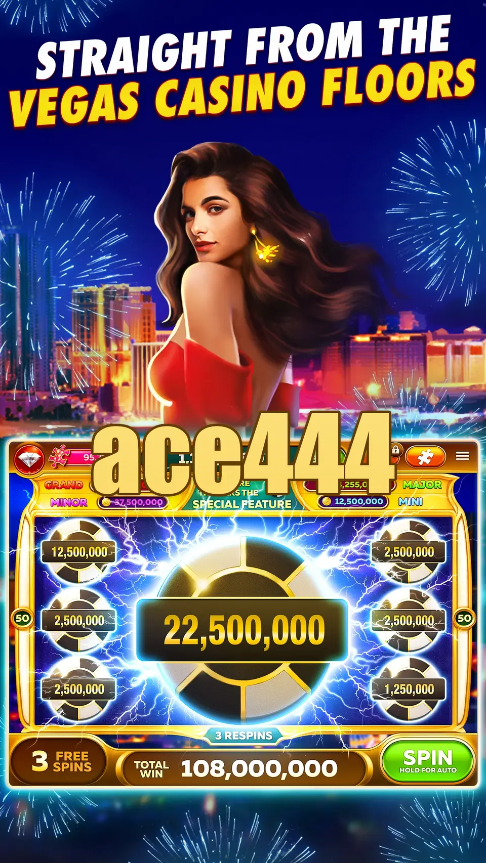ace444 লগইন